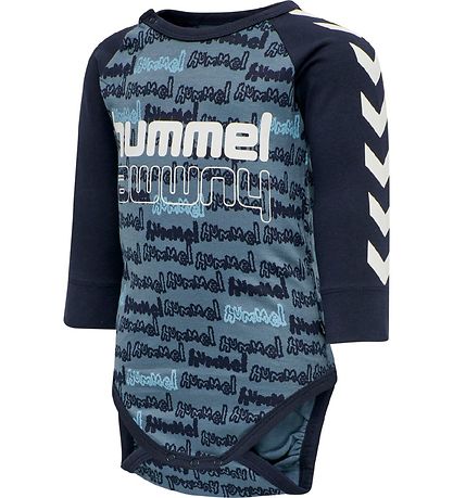 Hummel Bodysuit l/s - hmlBilly - China Blue