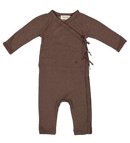 MarMar Wrap Wrap Jumpsuit - Wool - Pointelle - Rula - Terre MarMar Wrap Wrap Jumpsuit - Wool - Pointelle - Rula - Terre