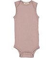 MarMar Bodysuit Sleeveless - Wool - Pointelle - Bini - Burnt Ros MarMar Bodysuit Sleeveless - Wool - Pointelle - Bini - Burnt Ros