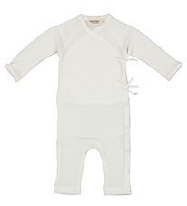 MarMar Wrap Jumpsuit - Wool - Rula - Natural MarMar Wrap Jumpsuit - Wool - Rula - Natural