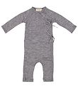 MarMar Wrap Jumpsuit - Wool - Rula - Grey Melange MarMar Wrap Jumpsuit - Wool - Rula - Grey Melange