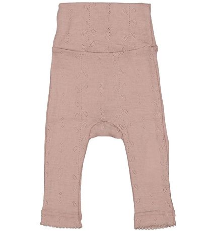 Pantalon MarMar - Laine - Pointelle - Bière - Brûlée Rose