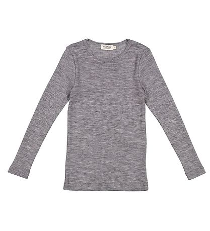 MarMar Blouse - Wool - Tamra - Grey Melange MarMar Blouse - Wool - Tamra - Grey Melange