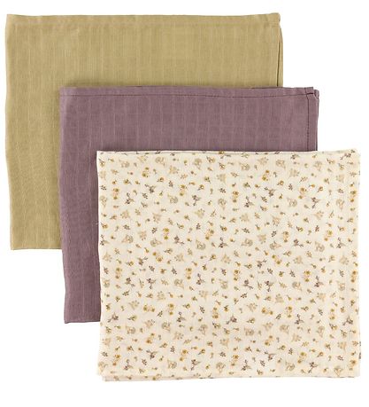 by KlipKlap Muslin Cloth - Poetic Garden - 3-Pak - Honey/Lavende by KlipKlap Muslin Cloth - Poetic Garden - 3-Pak - Honey/Lavende