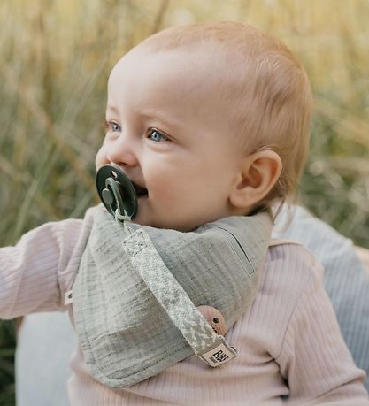 Attache Tétine BIBS - Sage/Ivory