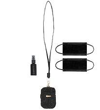 DAY ET Shoulder Bag - Bouclé Key Pouch - Black DAY ET Shoulder Bag - Bouclé Key Pouch - Black