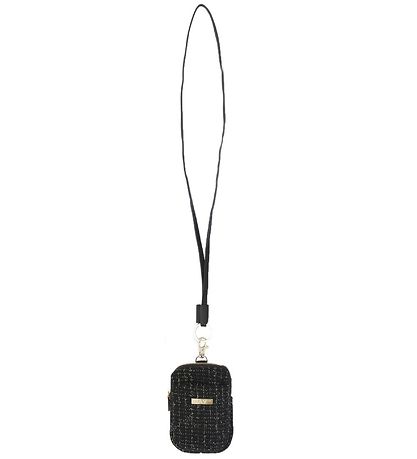 DAY ET Shoulder Bag - Bouclé Key Pouch - Black