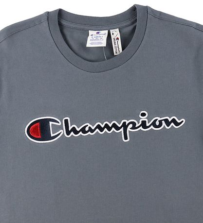T-Shirt Champion Fashion - Gris av. Logo T-Shirt Champion Fashion - Gris av. Logo