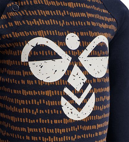 Hummel Bodysuit l/s - hmlBuster - Black Iris