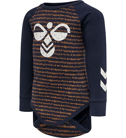 Hummel Bodysuit l/s - hmlBuster - Black Iris