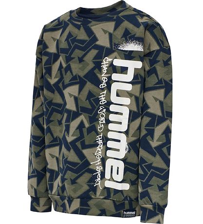 Sweat-shirt Hummel - hnlFlèches - Black Iris Sweat-shirt Hummel - hnlFlèches - Black Iris