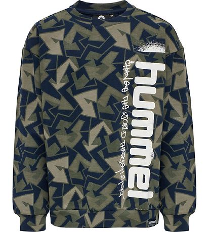 Sweat-shirt Hummel - hnlFlèches - Black Iris Sweat-shirt Hummel - hnlFlèches - Black Iris