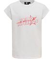 T-Shirt Hummel - HmlFlying Diez - Blanc/Rose