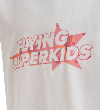 T-Shirt Hummel - HmlFlying Diez - Blanc/Rose