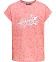 T-Shirt Hummel - HmlFlying Diez - Rose/Blanc