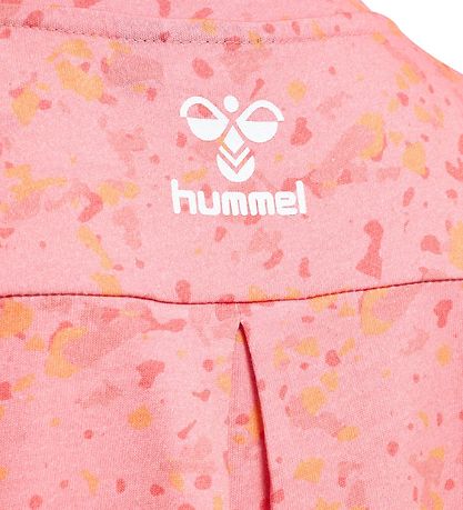 T-Shirt Hummel - HmlFlying Diez - Rose/Blanc