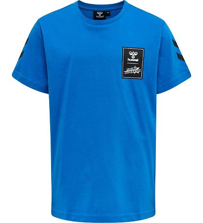 T-Shirt Hummel - HmlVol Soixante - Bleu T-Shirt Hummel - HmlVol Soixante - Bleu