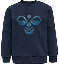 Hummel Sweatshirt - hmlCitrus - Black Iris Hummel Sweatshirt - hmlCitrus - Black Iris