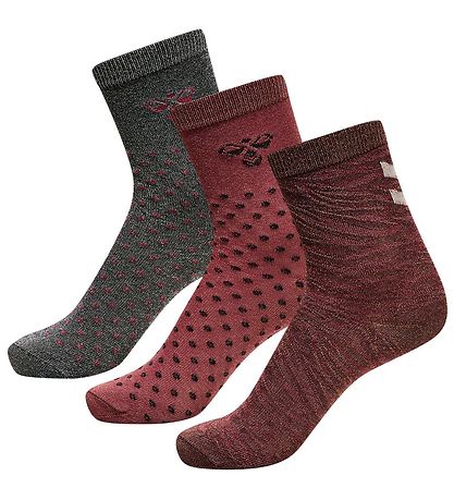 Hummel Socken - hmlBeta - 3er-Pack - Roan Rouge