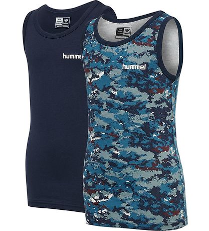 Hummel Undershirt - hmlNolan - 2-Pak - Black Iris