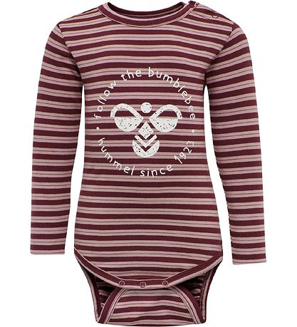 Hummel Bodysuit l/s - hmlKayla - Chocolate Truffle