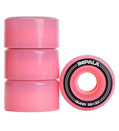 Impala Wheels - 4-Pack - 58 mm - Pink Impala Wheels - 4-Pack - 58 mm - Pink
