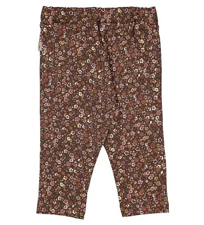 Wheat Trousers - Beetle - Maroon Flowers Wheat Trousers - Beetle - Maroon Flowers