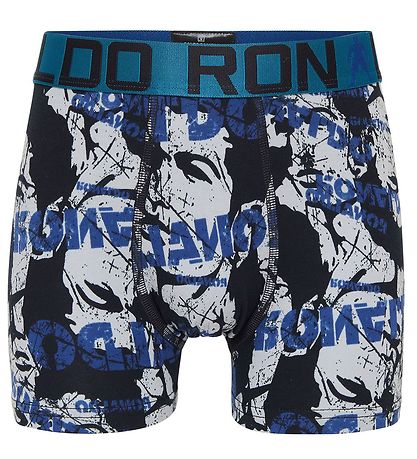 Boxers CR7 - 5 Pack - Marine/Gris Chiné/Pétrole av. Motif Boxers CR7 - 5 Pack - Marine/Gris Chiné/Pétrole av. Motif