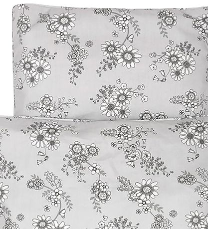 Smallstuff Doll Bedding - Flower Garden - Grey Smallstuff Doll Bedding - Flower Garden - Grey