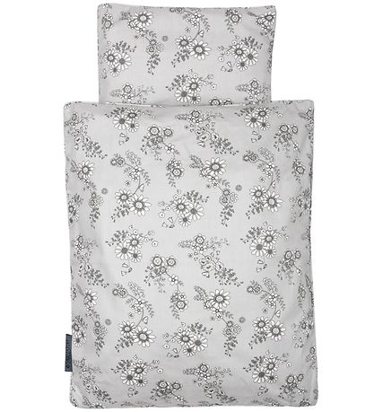 Smallstuff Doll Bedding - Flower Garden - Grey Smallstuff Doll Bedding - Flower Garden - Grey