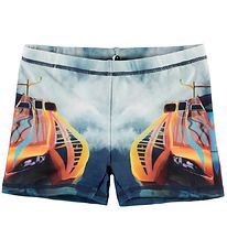 Molo Swim Trunks - UV50+ - Norton Placed - Power Boat Molo Swim Trunks - UV50+ - Norton Placed - Power Boat