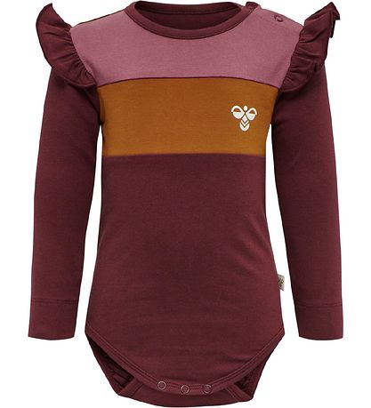 Hummel Bodysuit l/s - hmlSunset - Chocolate Truffle