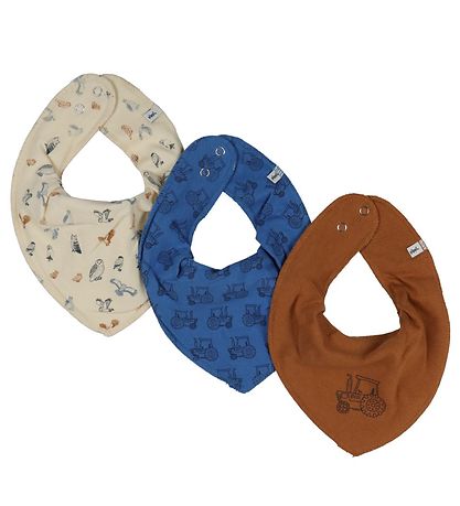 Pippi Sabberlätzchen - 3er-Pack - Vallarta Blue