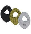Pippi Baby Bibs - 3-Pack - Green Moss Pippi Baby Bibs - 3-Pack - Green Moss