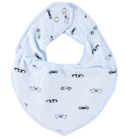 Bavoir Bandana Fixoni - 3 Pack - Infinity - Dusty Blue av. Impri Bavoir Bandana Fixoni - 3 Pack - Infinity - Dusty Blue av. Impri