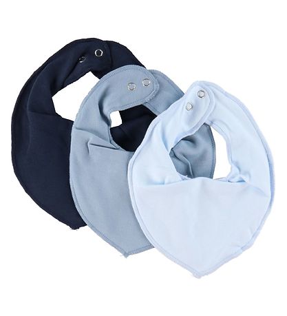 Bavoir Bandana Fixoni - 3 Pack - Infinity - Dusty Blue