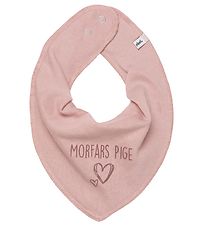 Bavoir Bandana Pippi - Pointu - Misty Rose av. Grand-père Fille Bavoir Bandana Pippi - Pointu - Misty Rose av. Grand-père Fille