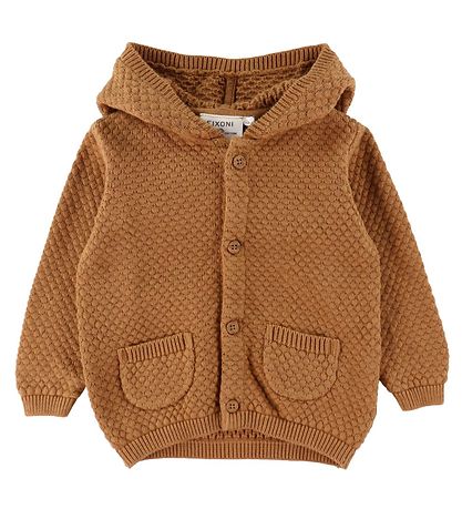 Fixoni Cardigan - Knitted - Lion w. Ears