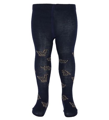 Minymo Baby Strømpebukser - 2-pack - Dark Navy