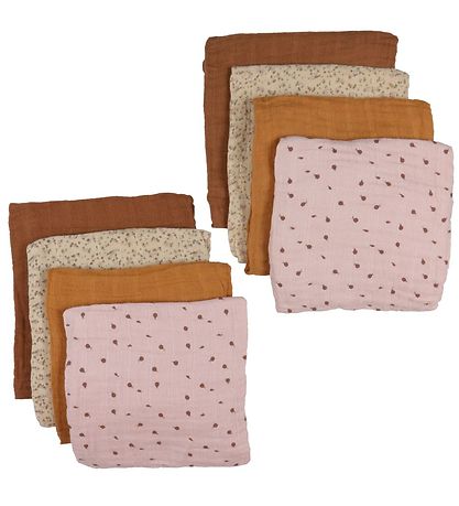 Pippi Stoffklutene - Organic - 8-pack - 65x65 cm - Mocha Mousse Pippi Stoffklutene - Organic - 8-pack - 65x65 cm - Mocha Mousse