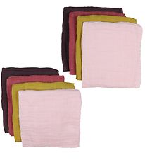 Pippi Baby Muslin Cloths - Organic - 8-Pack - 65x65 cm - Chalk P Pippi Baby Muslin Cloths - Organic - 8-Pack - 65x65 cm - Chalk P