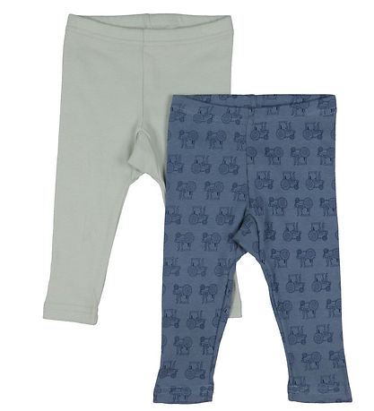 Pippi Leggings - 2-Pack - Blue Mirage