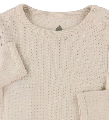 Pine Cone Bluse - Pointelle Dot - Natura Pine Cone Bluse - Pointelle Dot - Natura