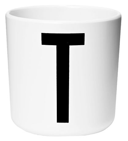 Design Letters Cup - Ecozen - White w. T Design Letters Cup - Ecozen - White w. T