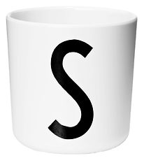 Design Letters Cup - Ecozen - White w. S Design Letters Cup - Ecozen - White w. S