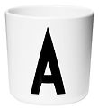 Design Letters Cup - Ecozen - White w. A