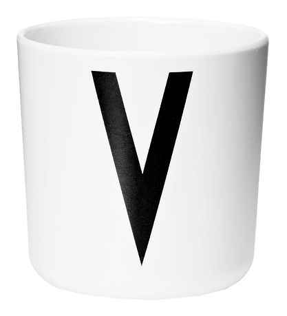 Design Letters Cup - Ecozen - White w. V
