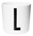 Design Letters Cup - Ecozen - White w. L