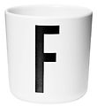 Design Letters Beker - Ecozen - Wit m. F