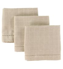 Pine Cone Muslin Cloths Diaper - 70x70 cm - 3-Pack - Edith - Oat Pine Cone Muslin Cloths Diaper - 70x70 cm - 3-Pack - Edith - Oat